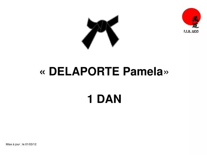 delaporte pamela 1 dan