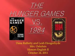 The Hunger Games vs. 1984