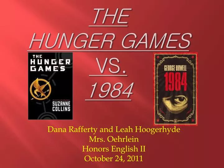 the hunger games vs 1984