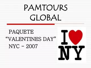 PAMTOURS GLOBAL