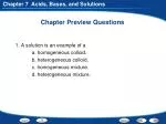 Chapter Preview Questions - slide 1
