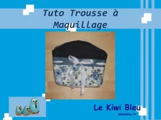 tuto trousse maquillage