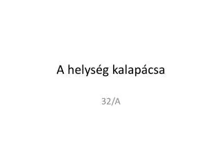 a helys g kalap csa