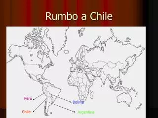 rumbo a chile