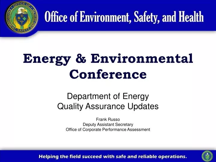 energy environmental conference
