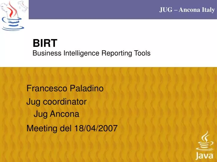 birt business intelligence reporting tools