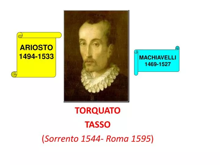 torquato tasso sorrento 1544 roma 1595