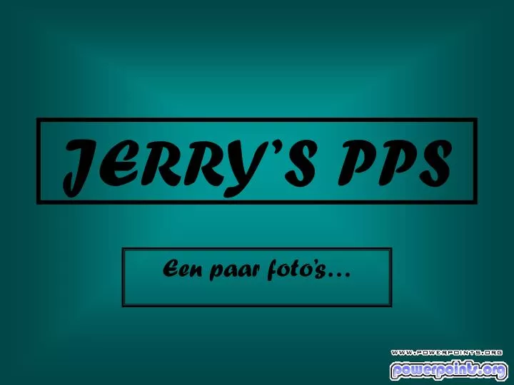 jerry s pps