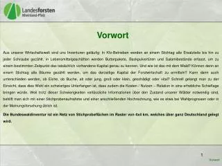 vorwort