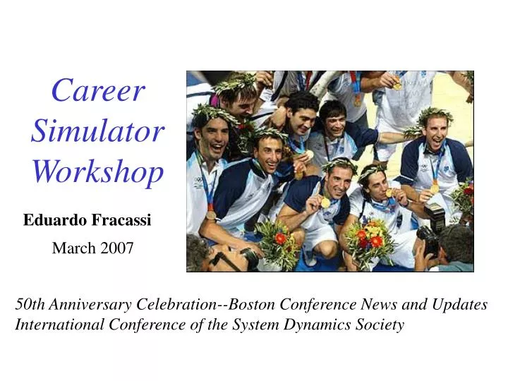 career simulator workshop