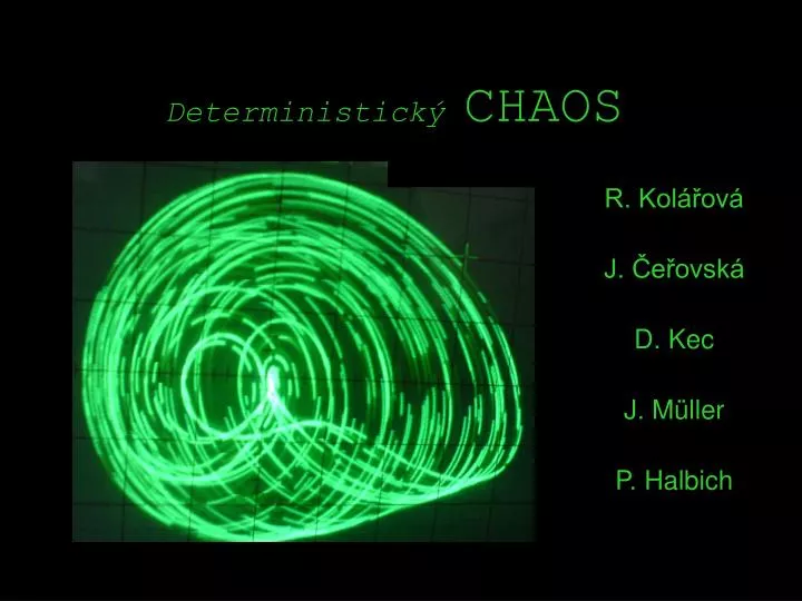 deterministick chaos
