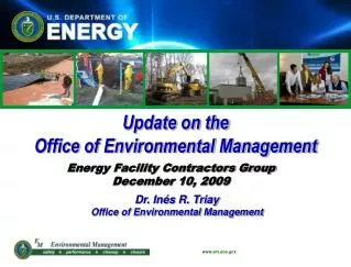 Update on the Office of Environmental Management