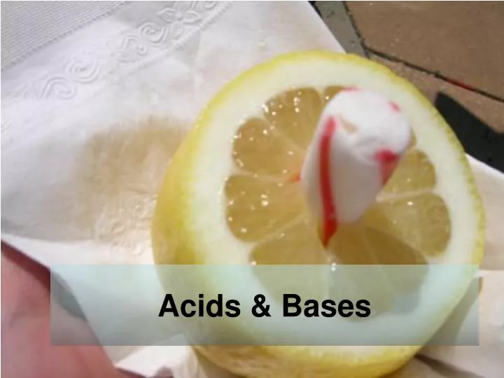 acids bases