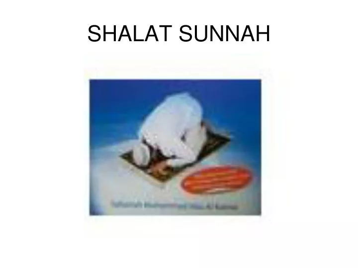 shalat sunnah