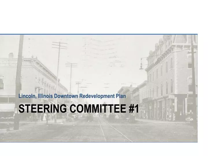steering committee 1