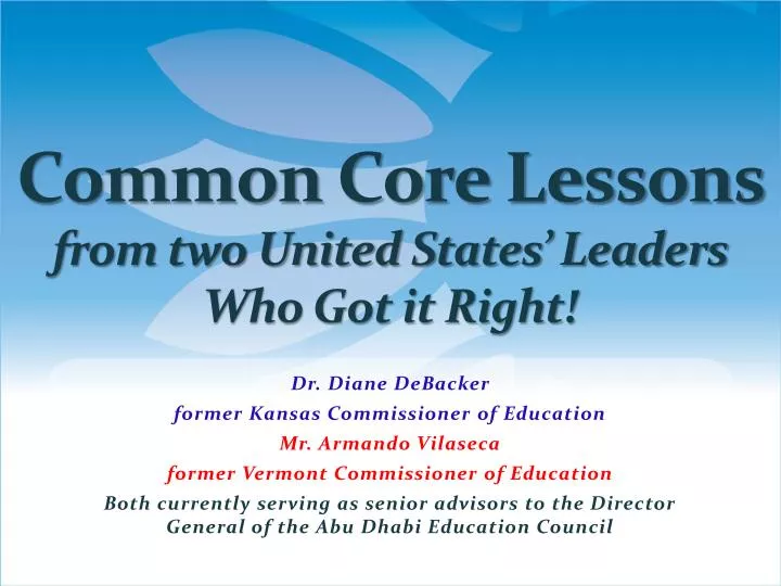 common core lessons from two united states leaders who got it right