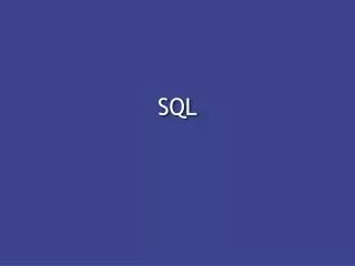 SQL