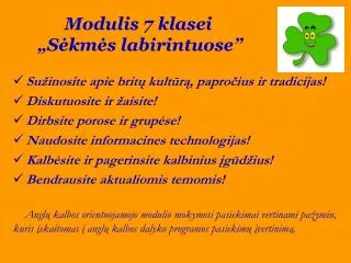 modulis 7 klasei s km s labirintuose