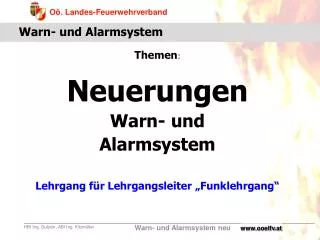 warn und alarmsystem