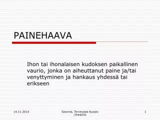 painehaava