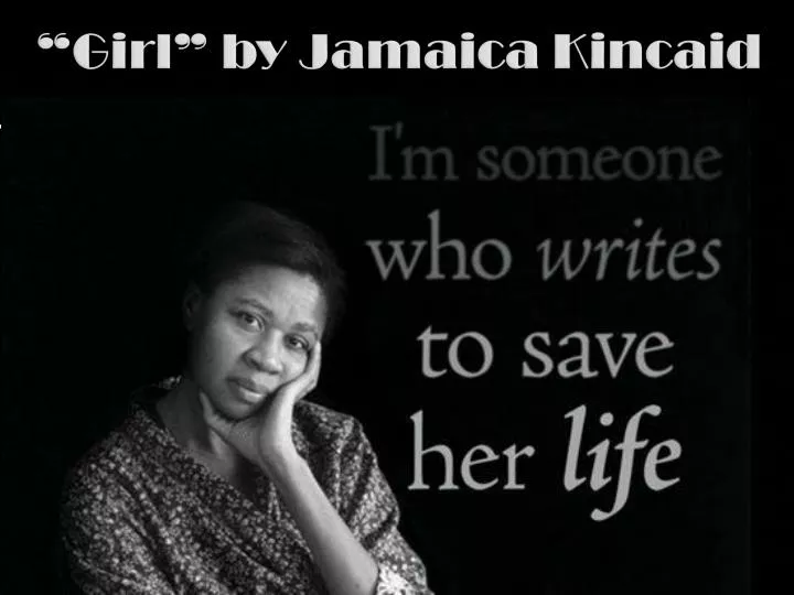 girl by jamaica kincaid