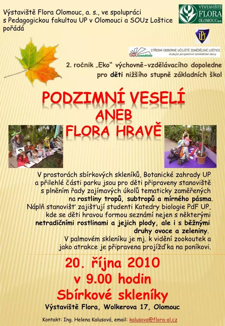 podzimn vesel aneb flora hrav