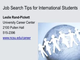 Job Search Tips for International Students