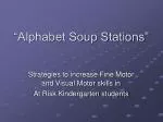 “Alphabet Soup Stations” - slide 1