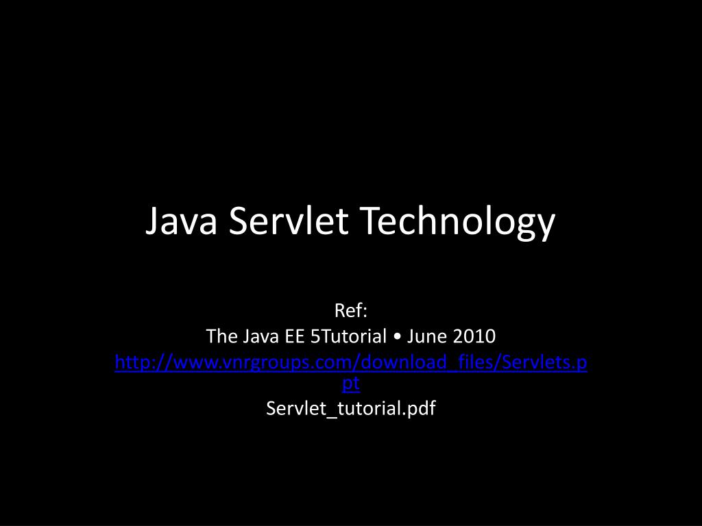 PPT - Java Servlet Technology PowerPoint Presentation, free download ...