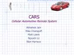 Intelligent Cellular Automotive Remote System for Enhanced Vehicle Control and Monitoring - slide 1