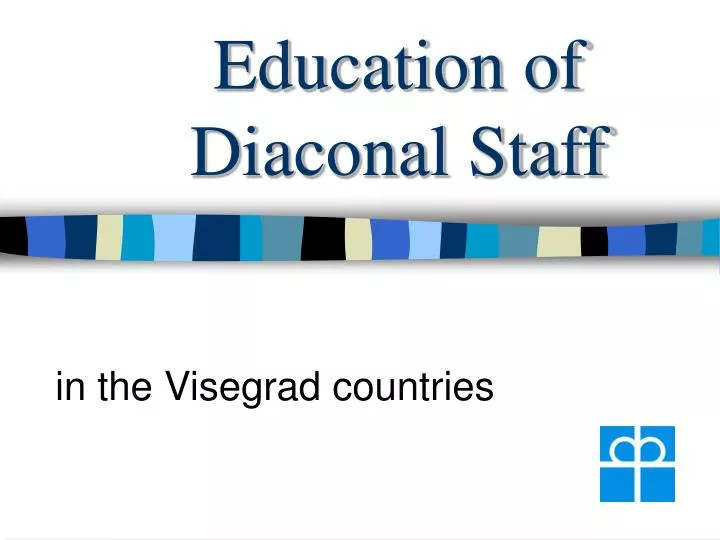 education of diaconal staff