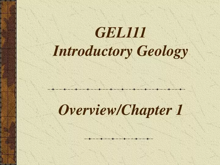 gel111 introductory geology