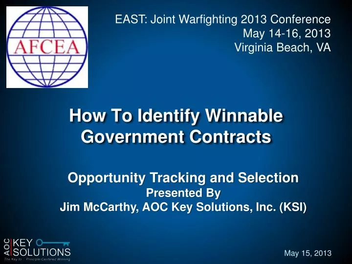 how to identify winnable government contracts