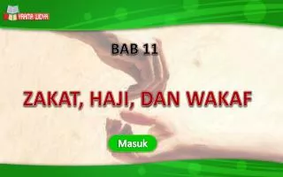zakat haji dan wakaf