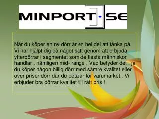 Minport.se