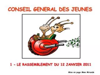 conseil general des jeunes