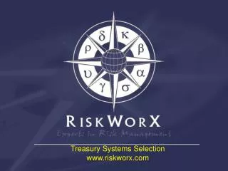 Treasury Systems Selection riskworx