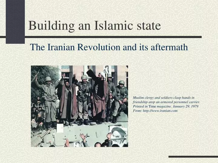 the iranian revolution and its aftermath