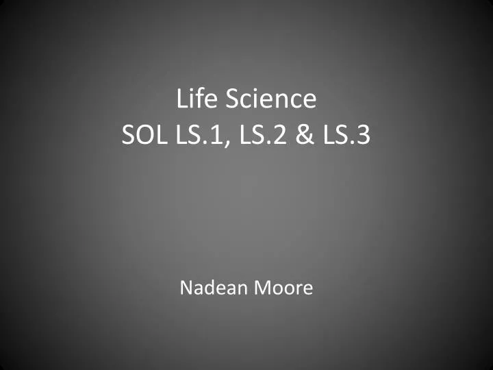 life science sol ls 1 ls 2 ls 3