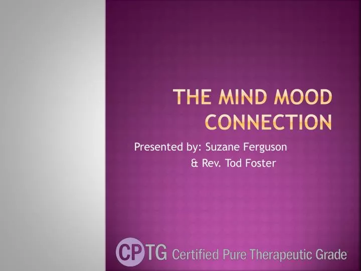 the mind mood connection