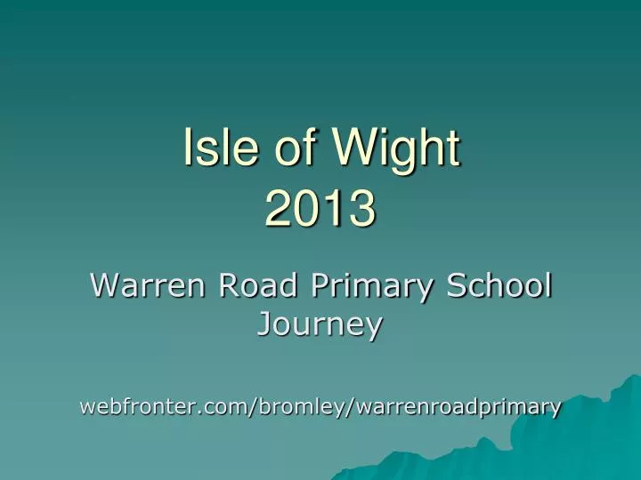 isle of wight 2013