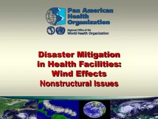 Disaster Mitigation in Health Facilities: Wind Effects Nonstructural Issues