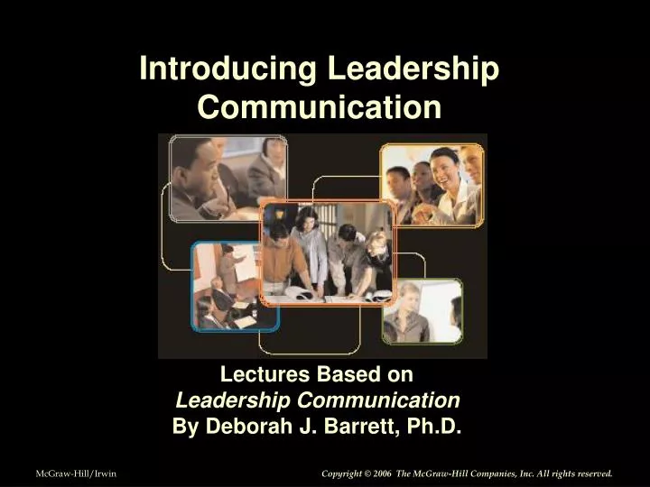 introducing leadership communication