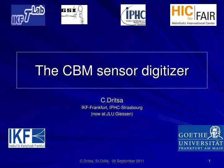 the cbm sensor digitizer