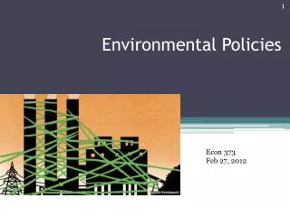 Environmental Policies