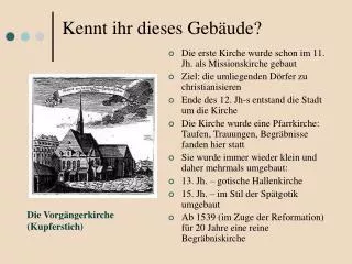kennt ihr dieses geb ude