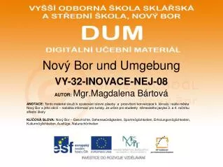 nov bor und umgebung