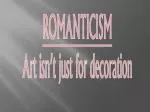 The Spirit of Romanticism: Art, Emotion, and the Individual (1790-1850) - slide 1