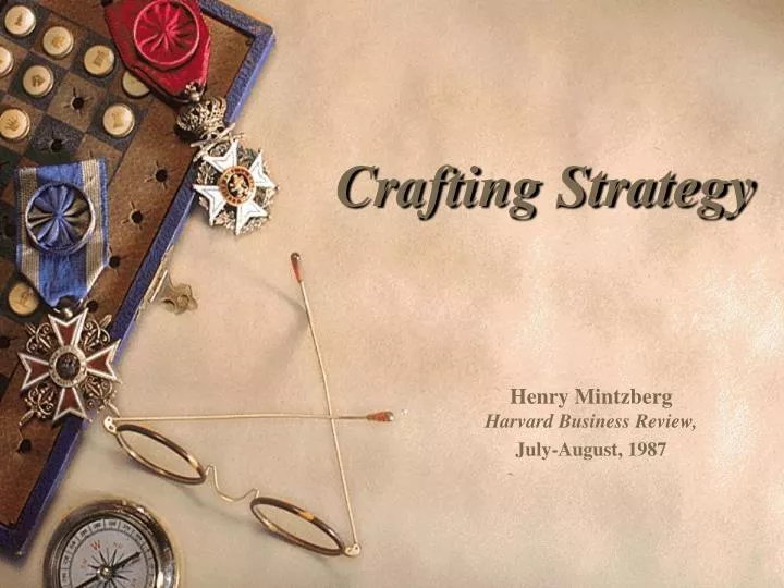 crafting strategy