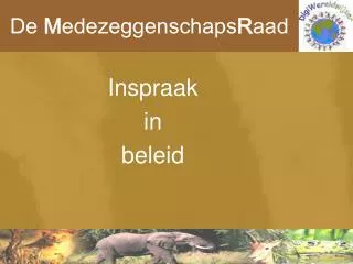 de m edezeggenschaps r aad